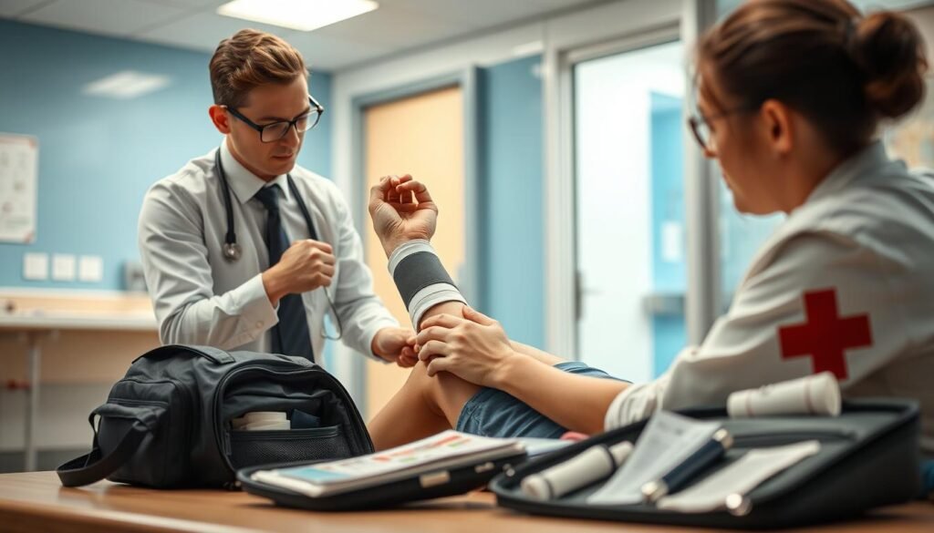 إسعاف الكسور