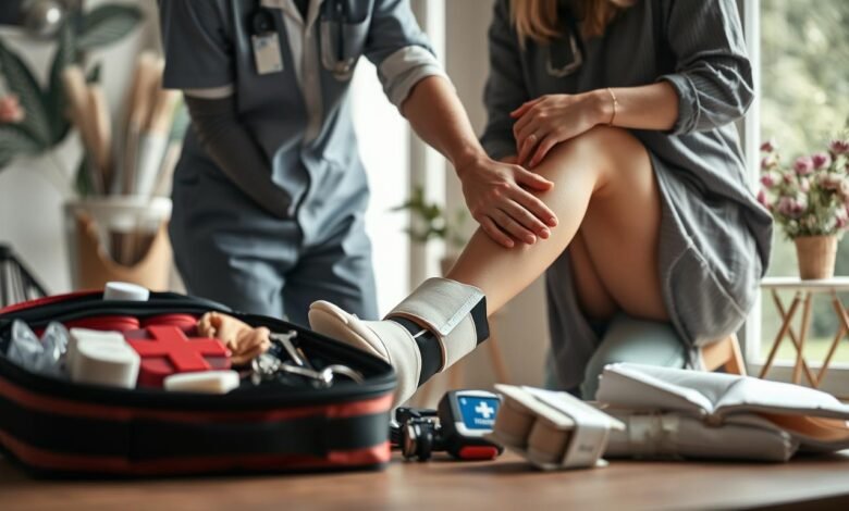 إسعاف الكسور