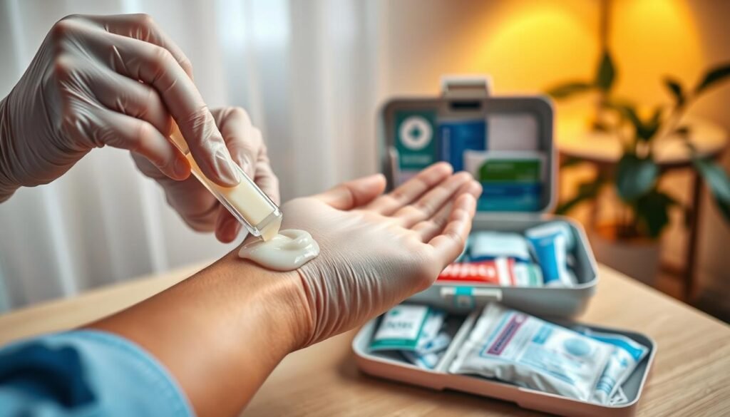 علاج حروق الجلد